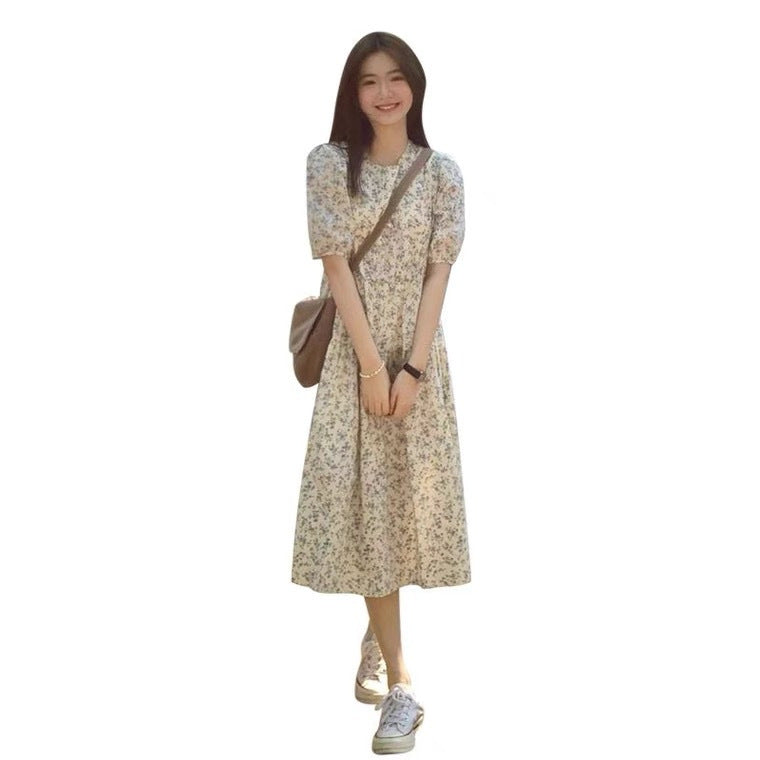 Elegant Floral Summer Maxi Dress