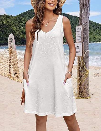 Women's Floral Summer Beach Dress