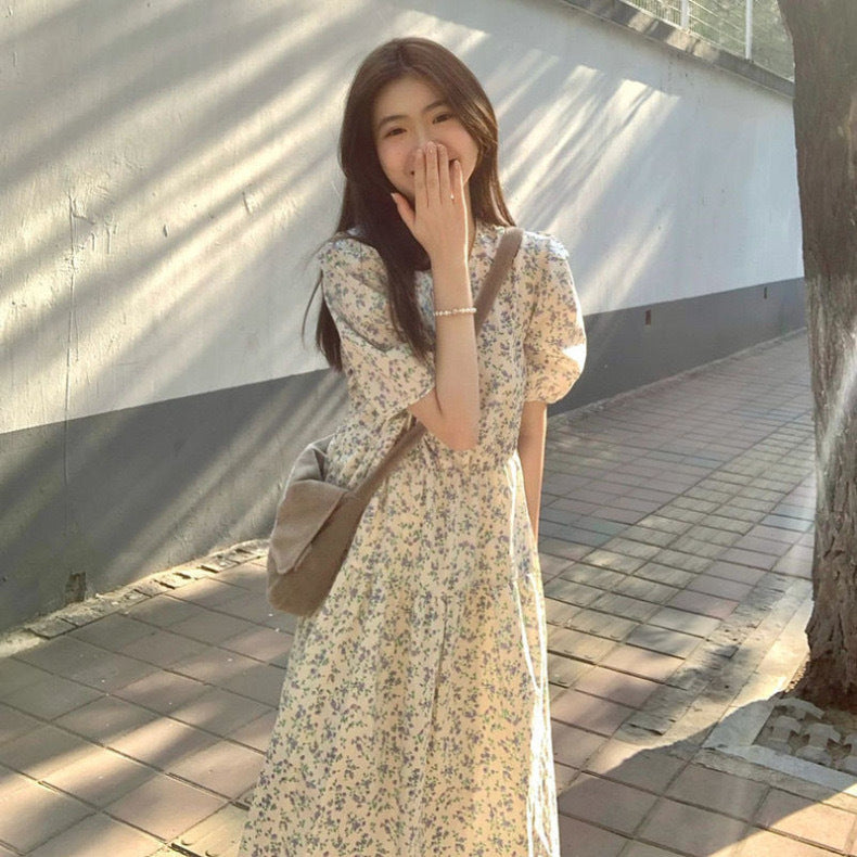 Elegant Floral Summer Maxi Dress