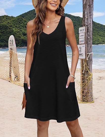 Women's Floral Summer Beach Dress