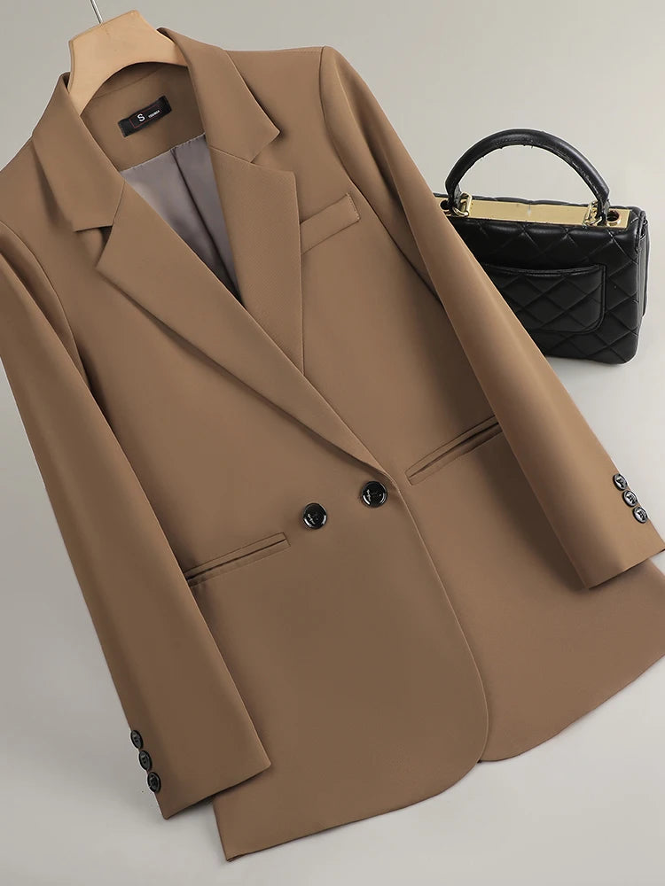Women's Oversized Casual Blazer Jacket