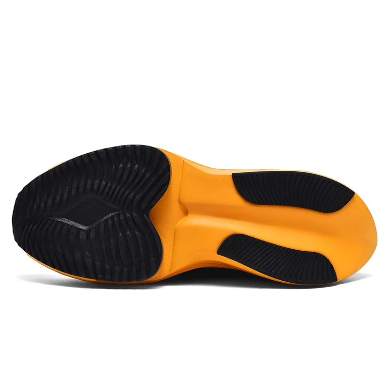 Men's Breathable Running Shoes – Lightweight Cushioned Non-Slip Athletic Sneakers