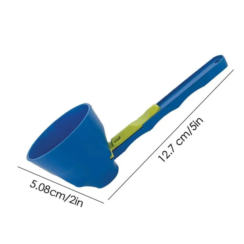Mess-Free Protein Powder Scoop with Sliding Funnel