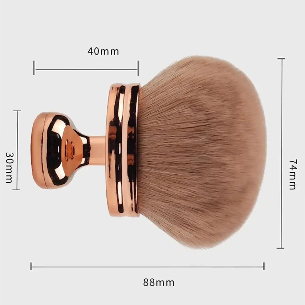 Extra-Large Kabuki Body Makeup Brush – Soft Synthetic Self-Tanning & Bronzer Applicator