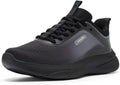 Women's Wide Fit Walking Sneakers – Lightweight Breathable Non-Slip Athletic Shoes