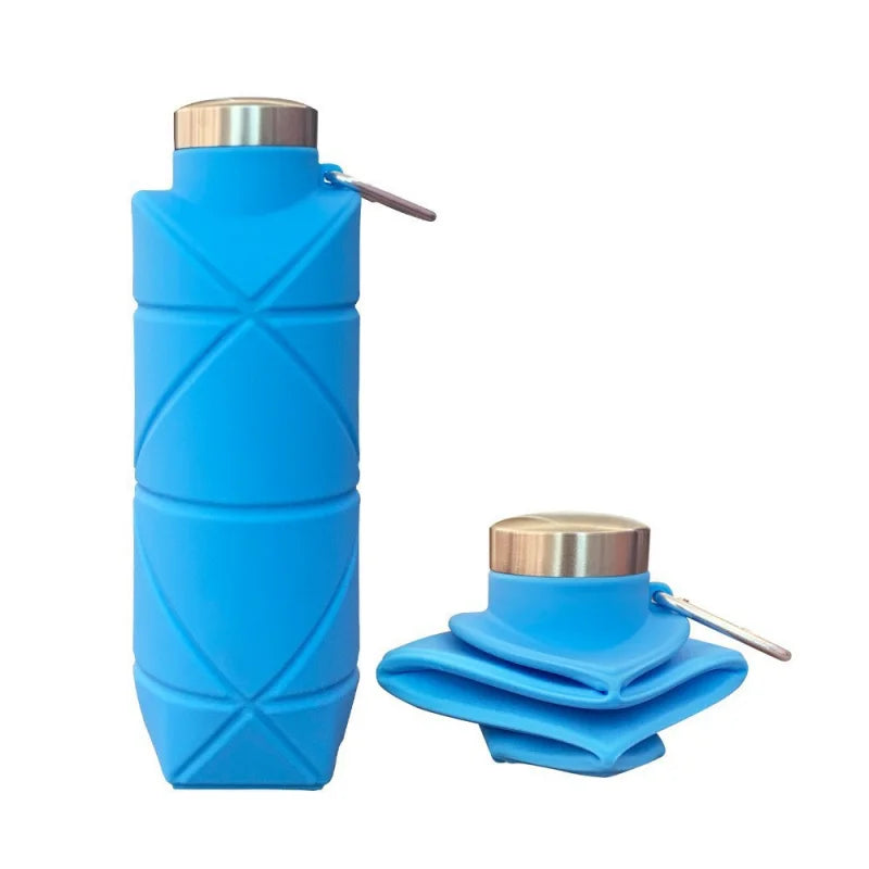 LUSQI 700ml Foldable Silicone Water Bottle