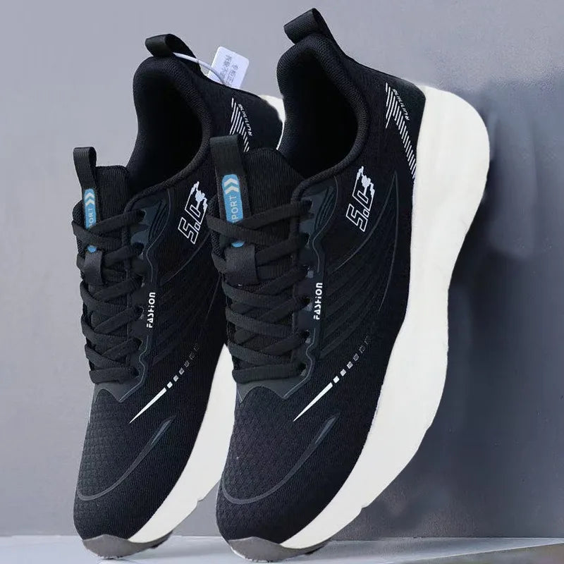 Unisex Breathable Running Sneakers – Lightweight Mesh Sports & Casual Shoes
