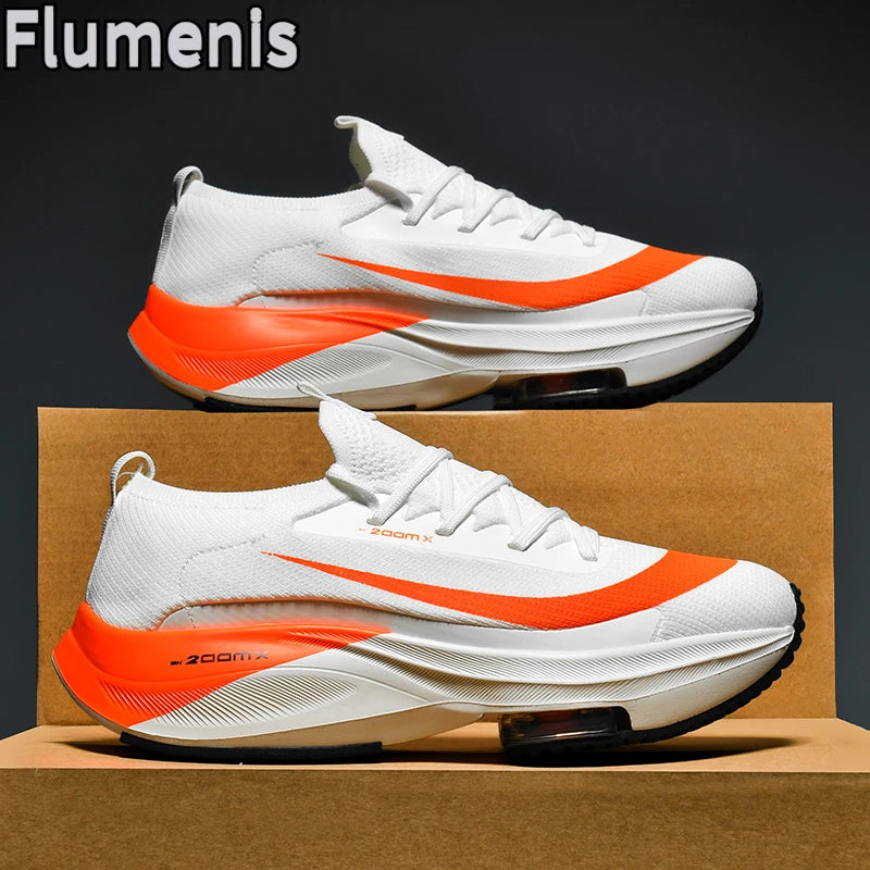 Men's Breathable Running Shoes – Lightweight Cushioned Non-Slip Athletic Sneakers
