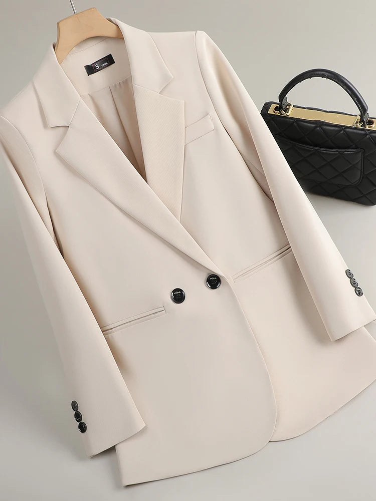 Women's Oversized Casual Blazer Jacket