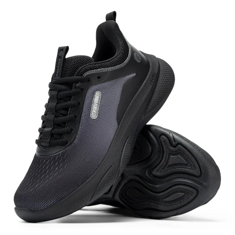 Women's Wide Fit Walking Sneakers – Lightweight Breathable Non-Slip Athletic Shoes