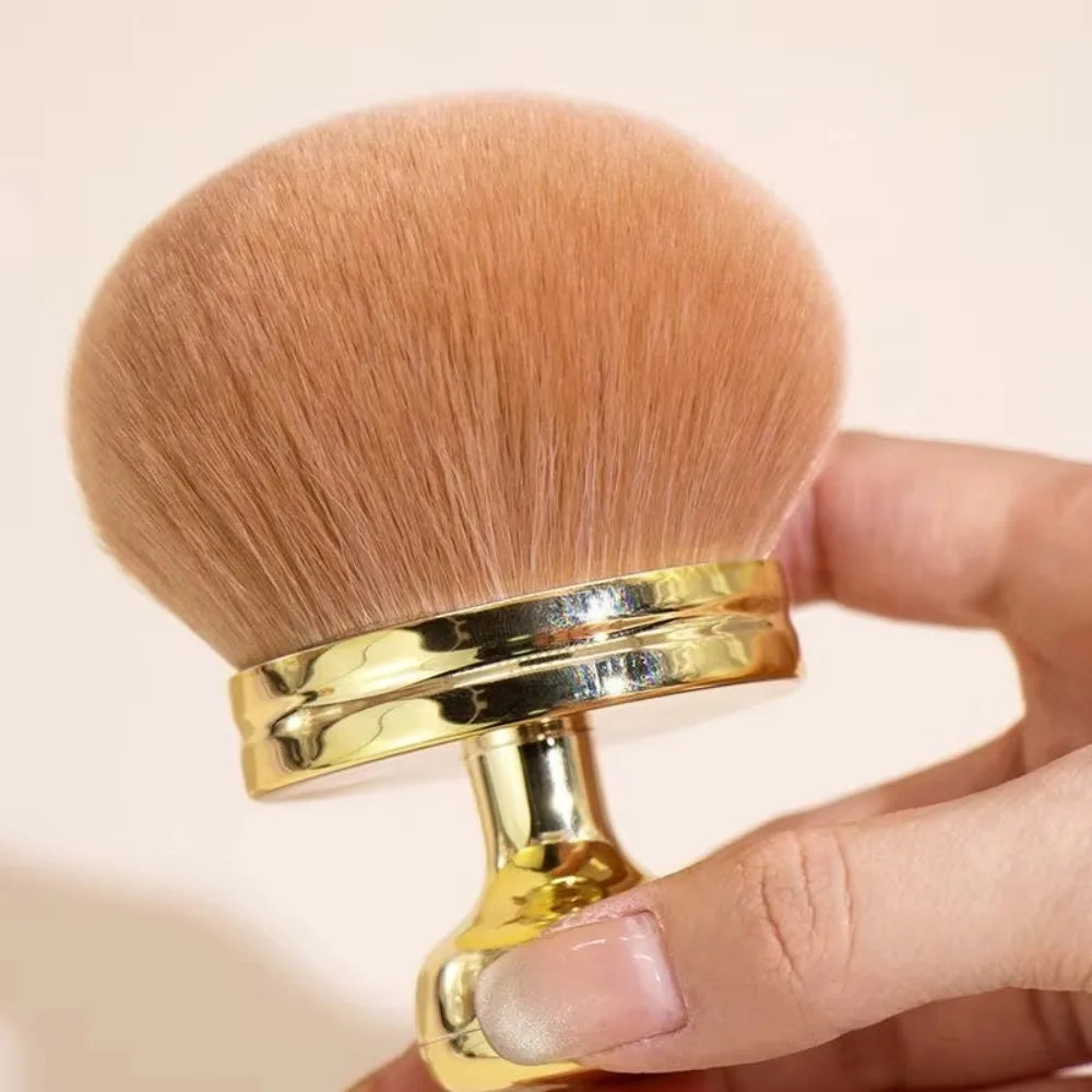 Extra-Large Kabuki Body Makeup Brush – Soft Synthetic Self-Tanning & Bronzer Applicator