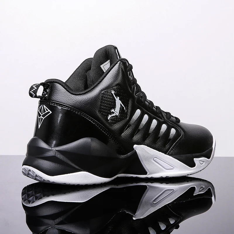 Unisex Basketball Sneakers – Breathable Cushioned Non-Slip Athletic Training Shoes