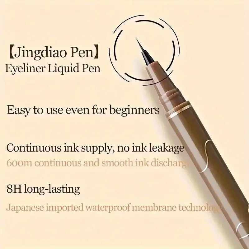 Waterproof Precision Eyebrow Pencil – Long-Lasting Slim Brow Pen for Natural-Looking Brows