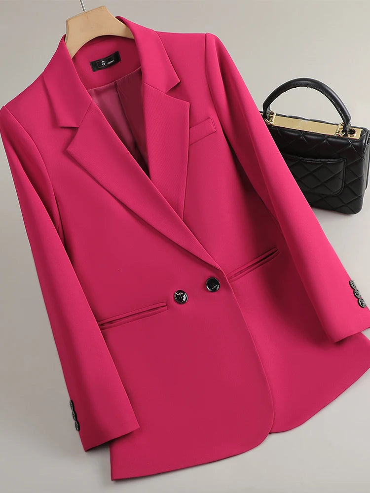 Women's Oversized Casual Blazer Jacket