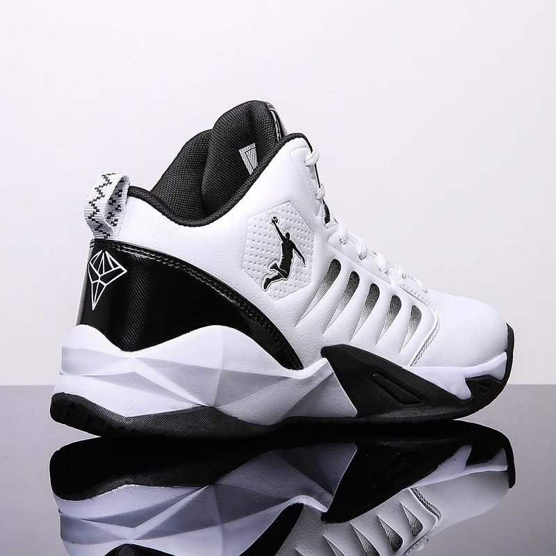 Unisex Basketball Sneakers – Breathable Cushioned Non-Slip Athletic Training Shoes