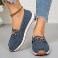 Women's Casual Slip-On Loafers – Lightweight, Breathable & Comfortable Everyday Flats