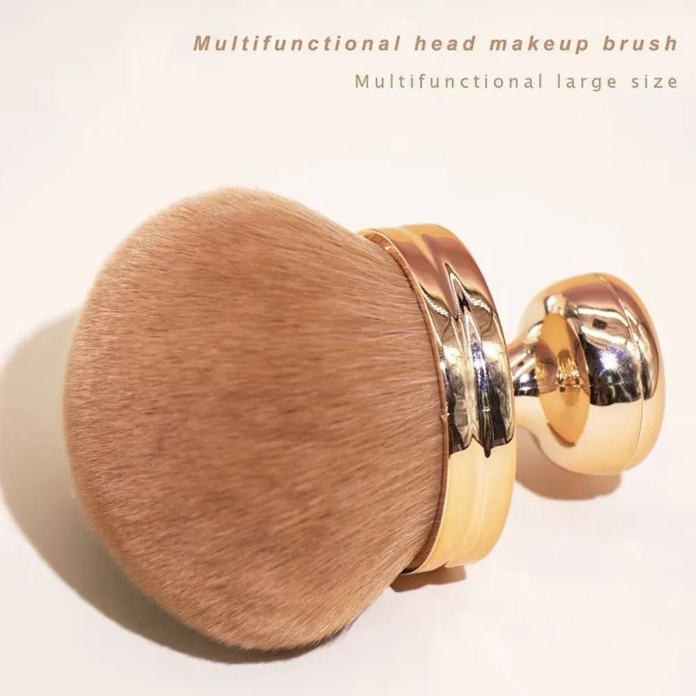 Extra-Large Kabuki Body Makeup Brush – Soft Synthetic Self-Tanning & Bronzer Applicator